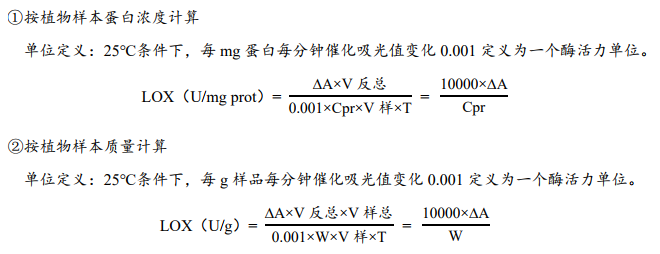 植物中脂氧合酶（LOX）活性檢測(cè)試劑盒圖3